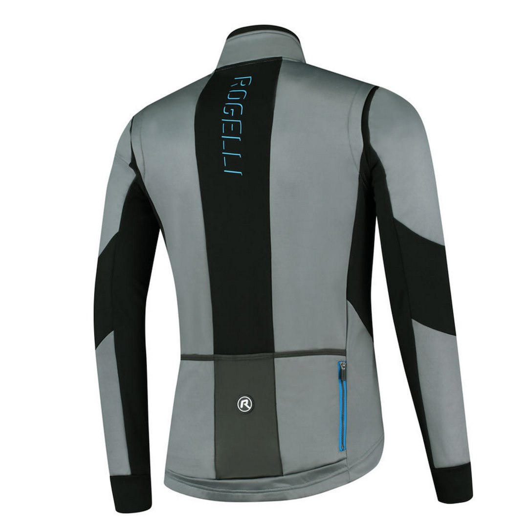 Rogelli bluza BRAVE szaro czarno niebieska XL - rove.pl