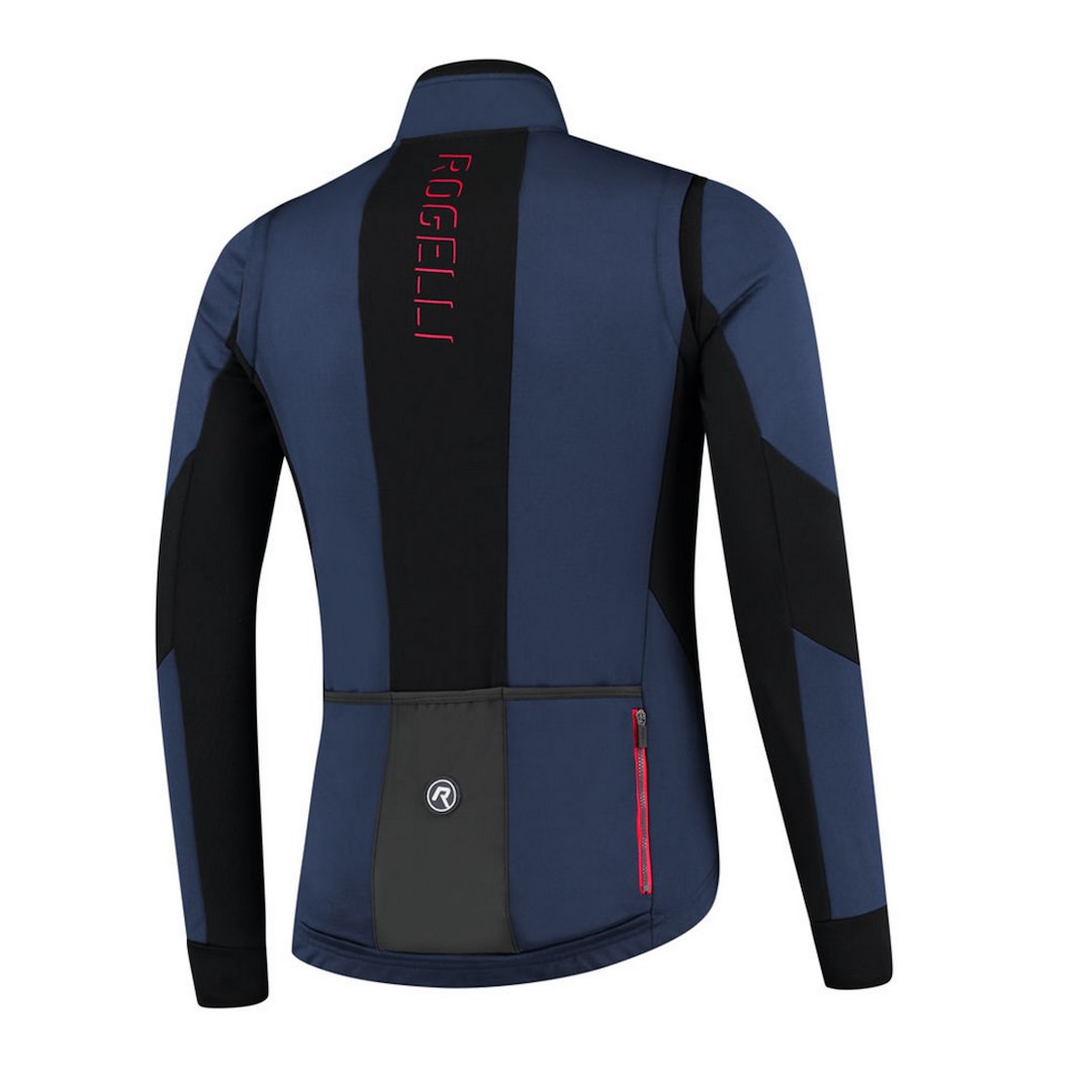 Rogelli bluza BRAVE niebiesko czarno czerwona M - rove.pl