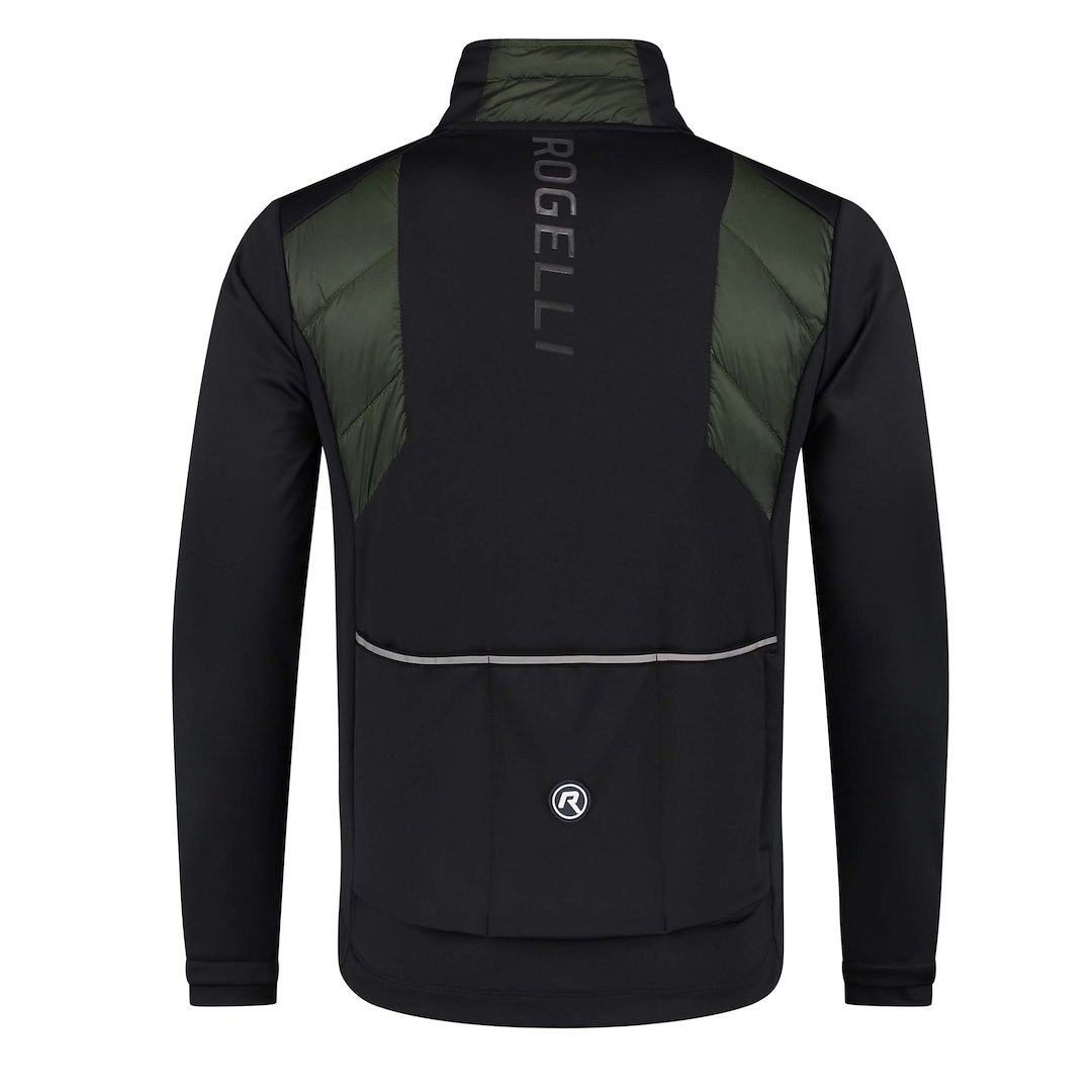 Rogelli bluza WADDED II zielono czarna XL - rove.pl