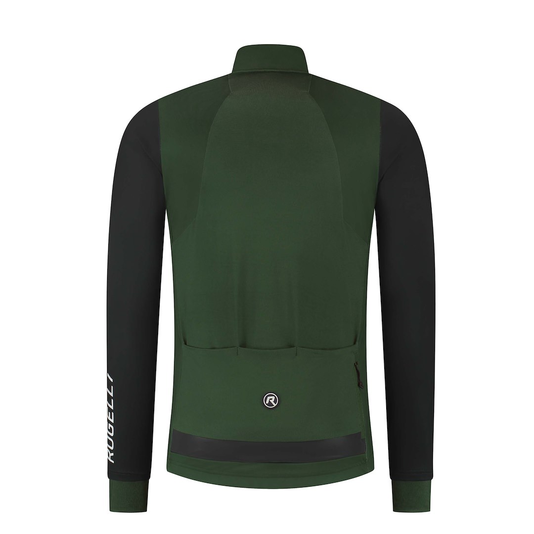 Rogelli bluza MONO zielono czarna L - rove.pl
