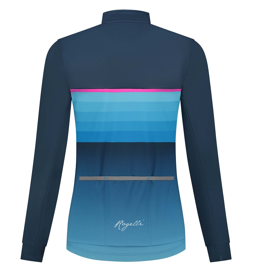 Rogelli bluza IMPRESS II LDS niebiesko różowa M - rove.pl