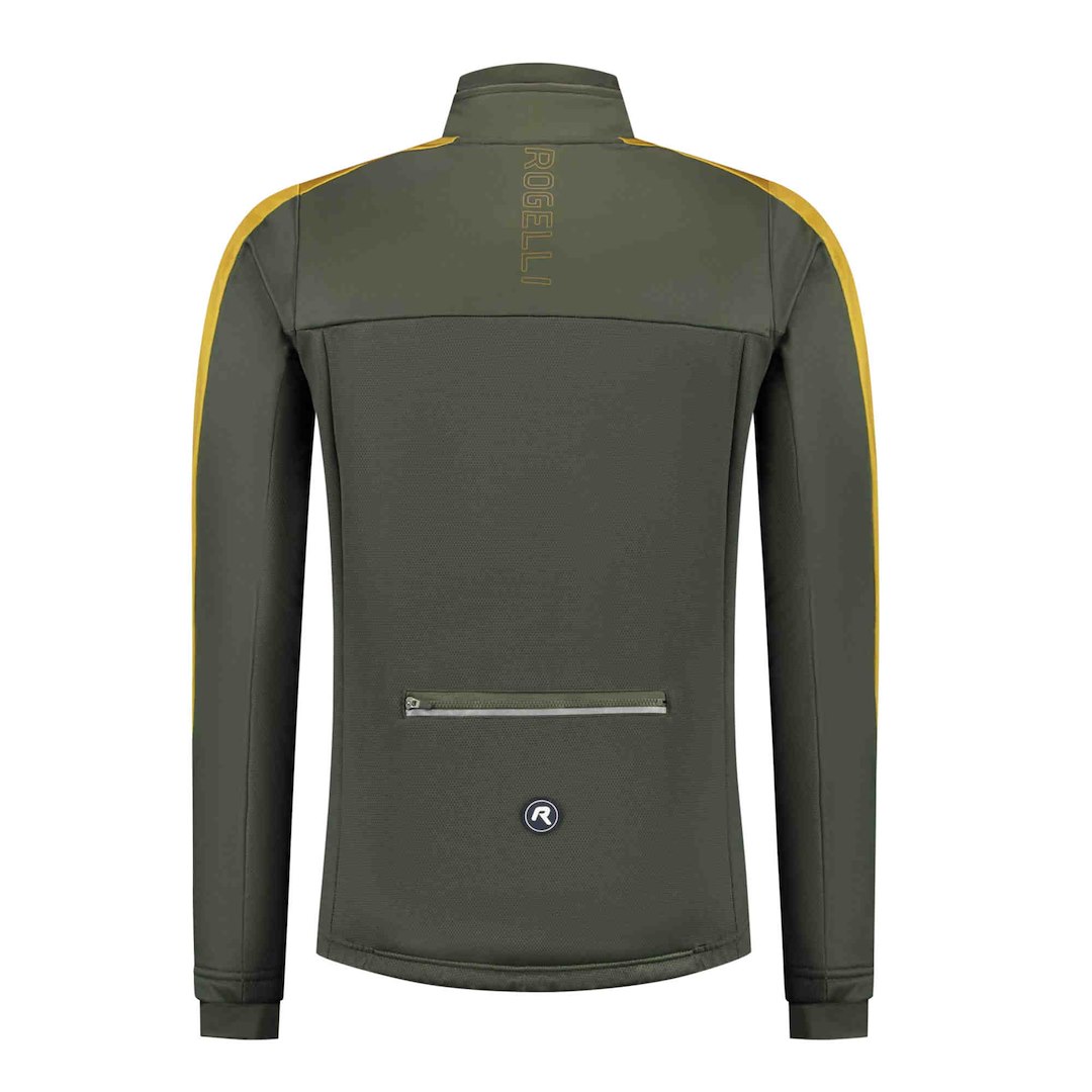 Rogelli bluza FREEZE zielono musztardowa 3XL - rove.pl