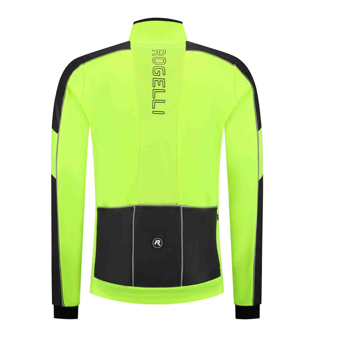 Rogelli bluza ESSENTIAL HI VIS żółta M - rove.pl