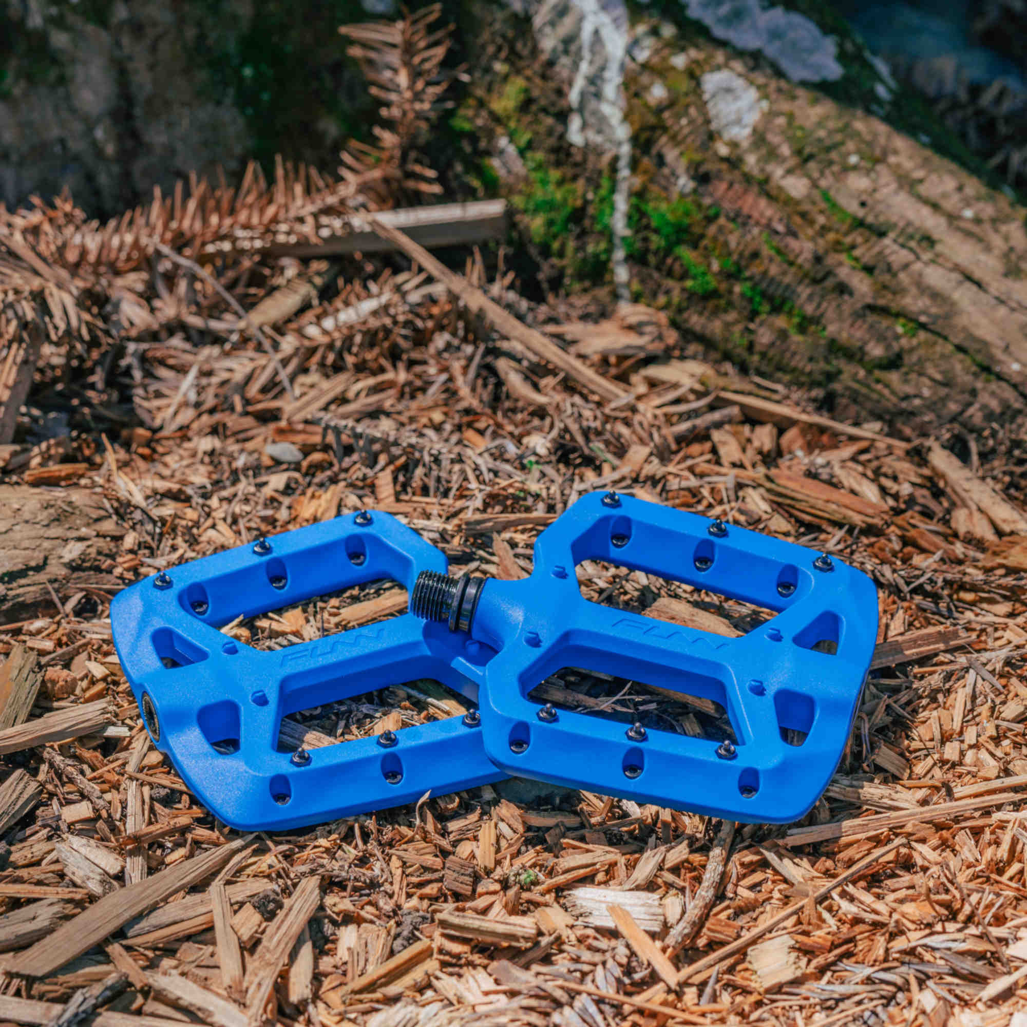 FUNN pedały TAIPAN niebieskie - rove.pl