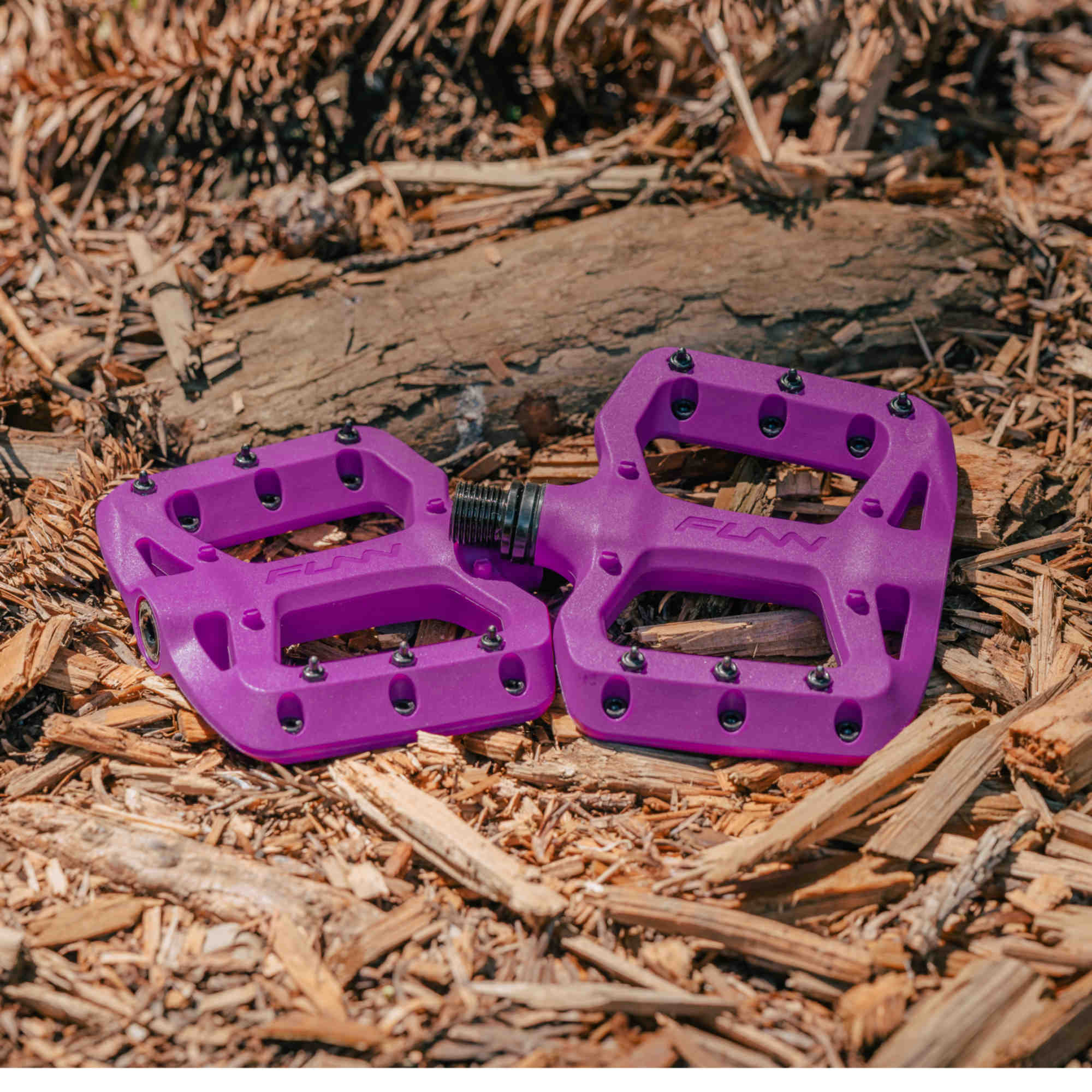 FUNN pedały TAIPAN S purpurowe - rove.pl