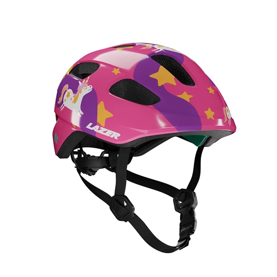 Kask dziecięcy Lazer Pnut 2.0 KinetiCore purple pony 46-52
