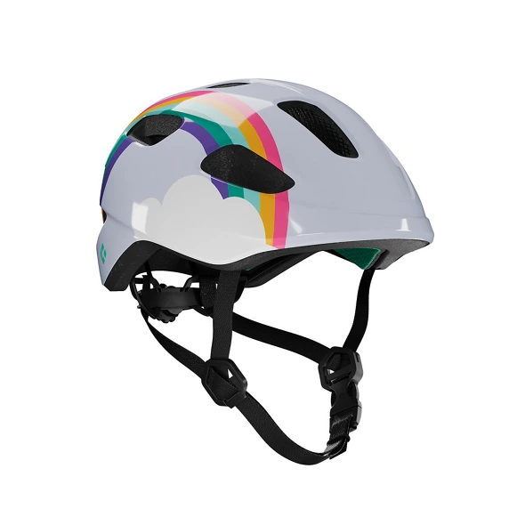 Kask dziecięcy Lazer Pnut 2.0 KinetiCore rainbow 46-52