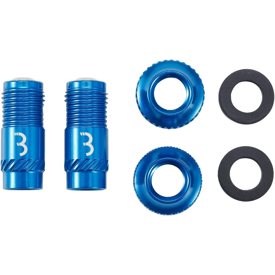 Zawór wentyla BBB CoreCap 2 szt.blue