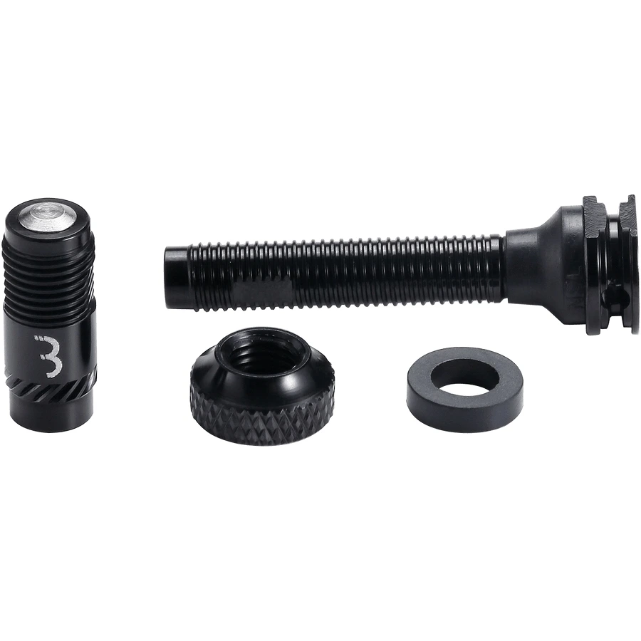 Wentyle BBB AL Valve CoreCap 2 szt. 40mm black