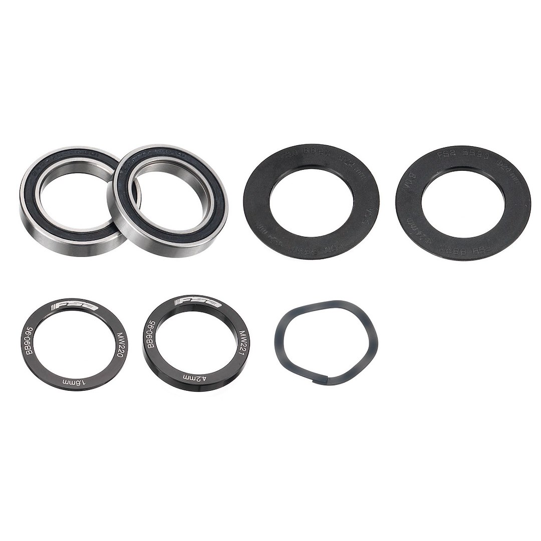 Wkład suportu FSA BB90 – AX24mm Mega Exo, BB-90 Road