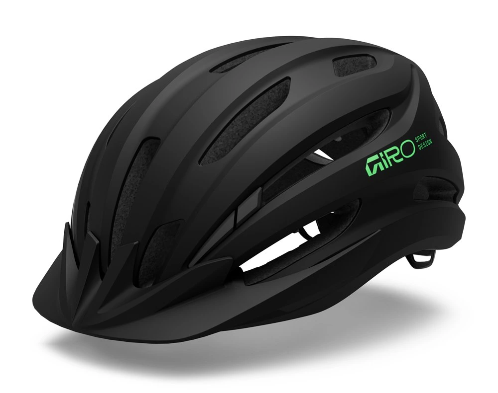 Kask Giro Register II mat.black/vivid green 50-57