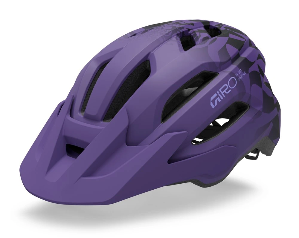 Kask dziecięcy Giro Fixture II m.purple rush 50-57