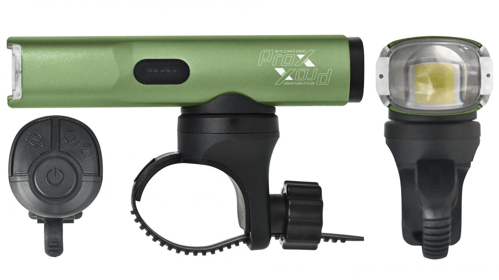 Lampa przód Prox Nova Pro 1600lm USB-C green