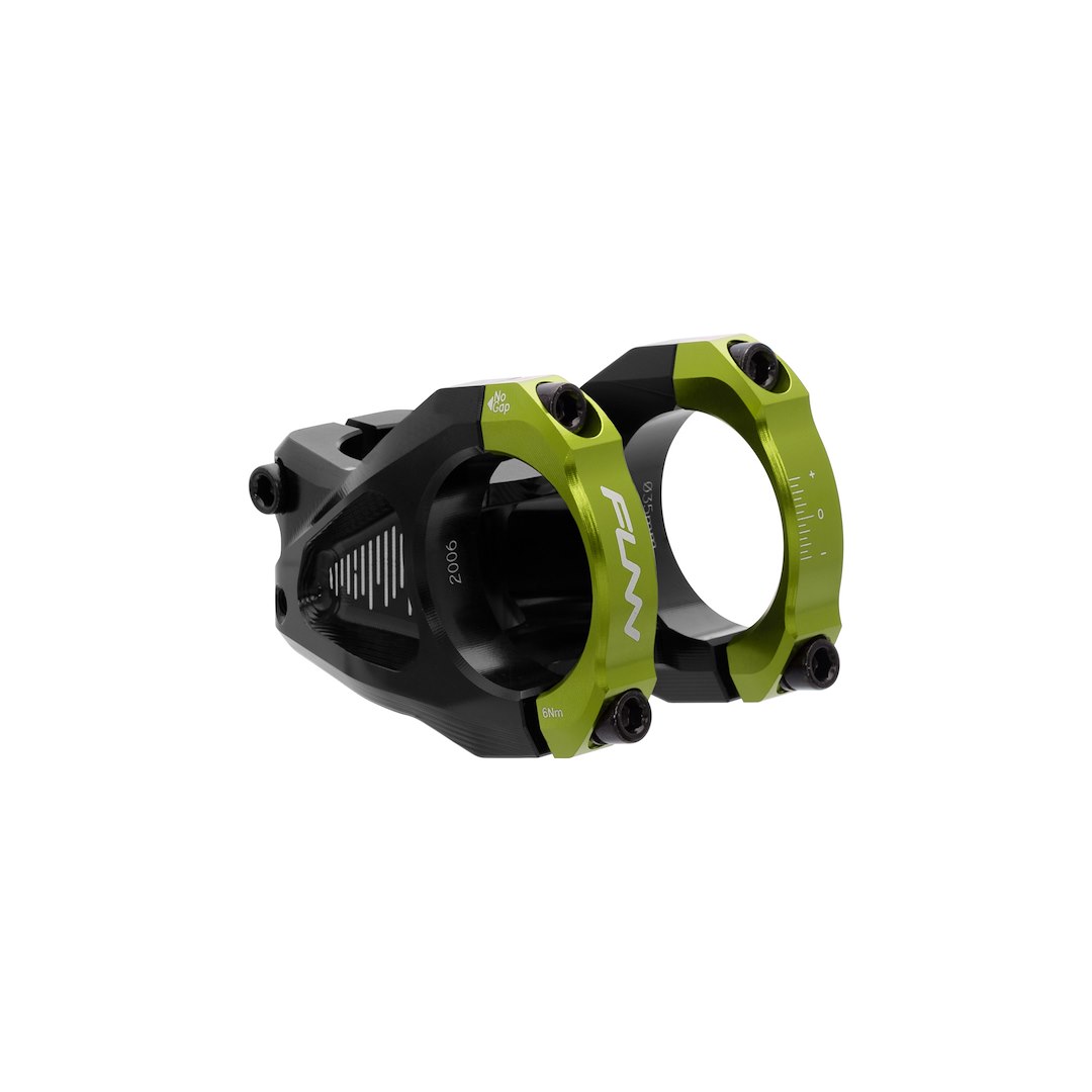 FUNN wspornik kierownicy EQUALIZER 35 42mm zielony - rove.pl
