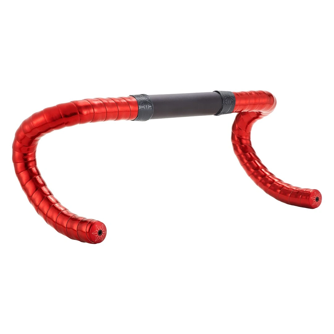 Owijka Supacaz Prizmatik - Red + Ano Red Plugs