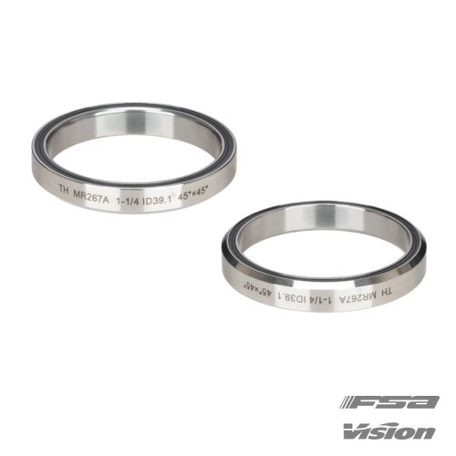 Łożysko sterowe FSA ACB 1- 1/4" 45°x45° Black Seal MR267A