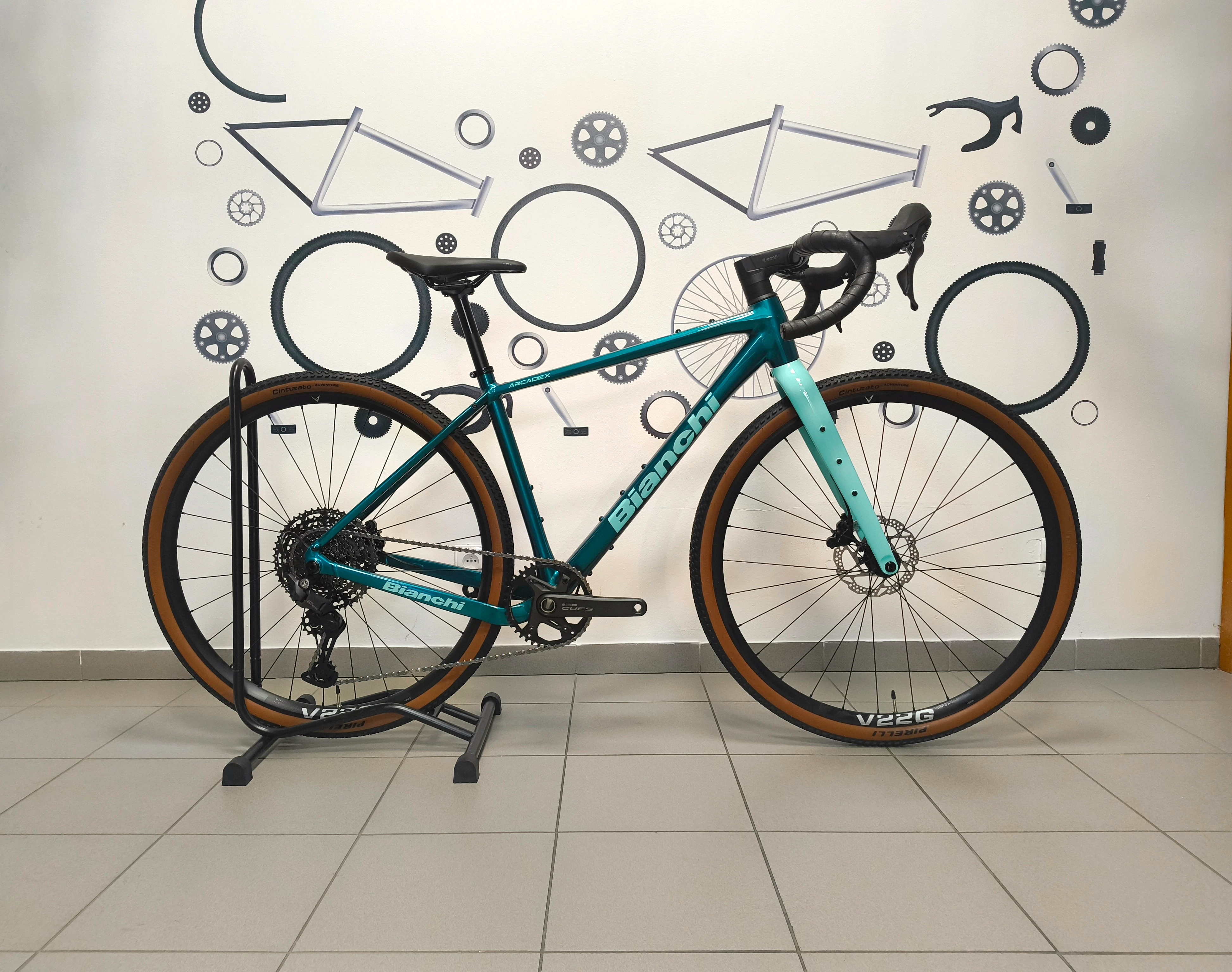 Rower Bianchi Arcadex AL Cues U6030 1X11SP U9
