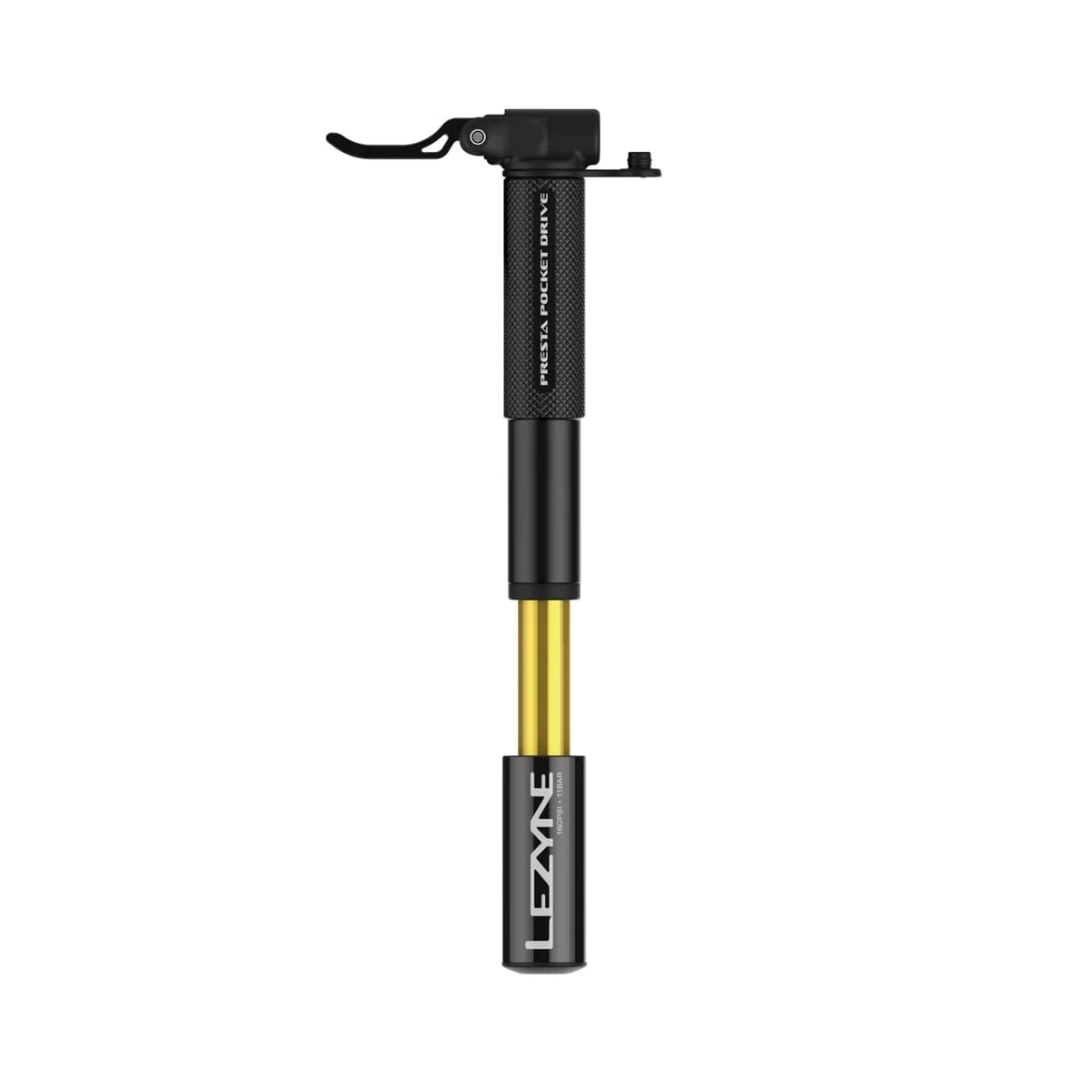 Pompka LEZYNE PUMP PRESTA POCKET DRIVE BLACK / GOLD