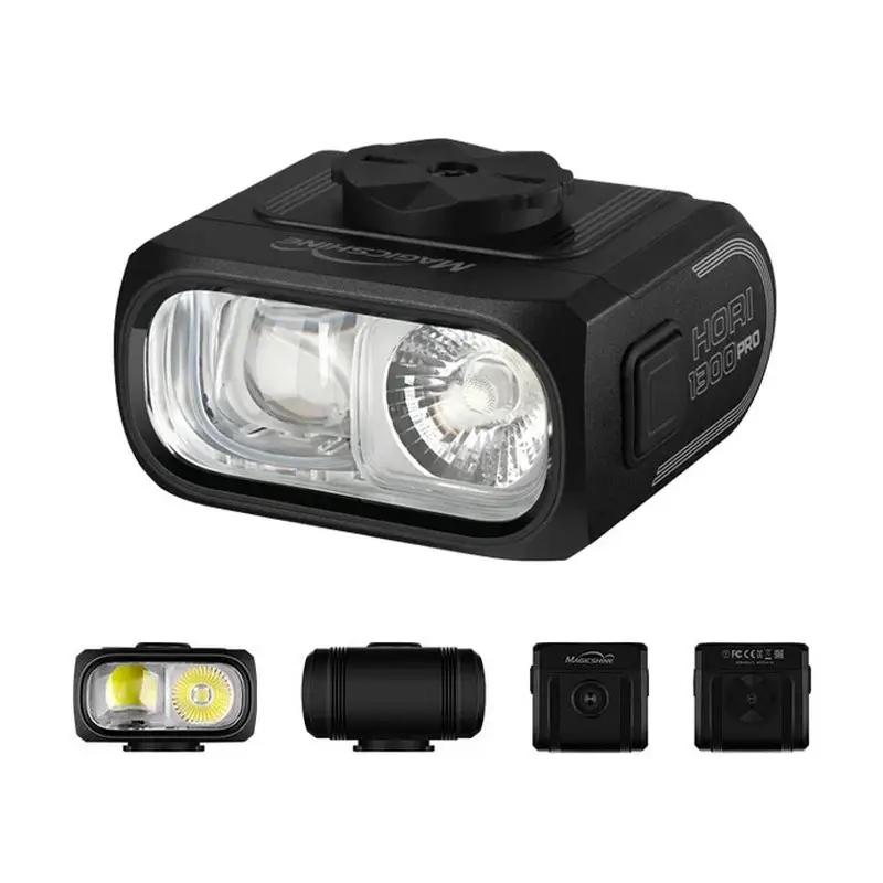Lampka Przednia Magicshine Hori 1300 Pro Dual Mounted Ftr, Ant+, 1300 Lumenów, Z Pilotem, Bez uchwytu