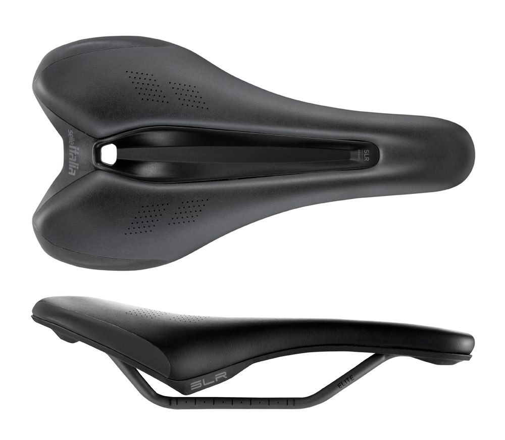 Siodło SELLE ITALIA SLR GRAVEL ELITE S3, Pręty High Strength Steel, Waga 195g (NEW)