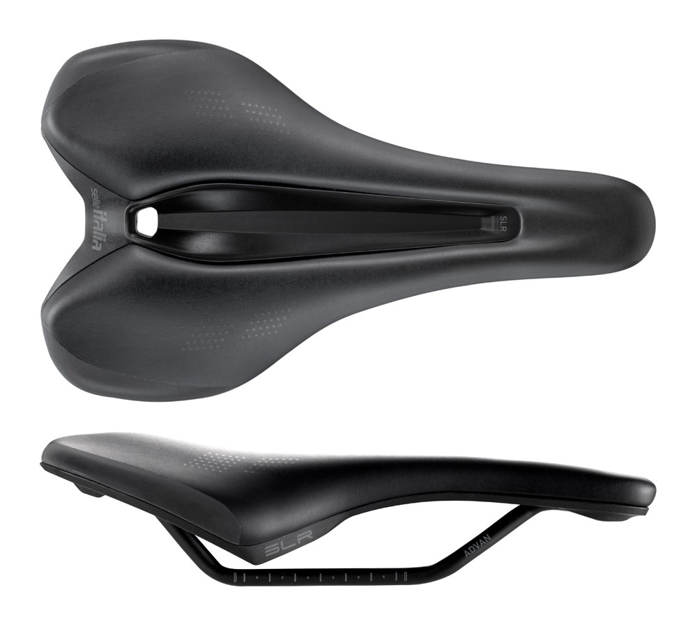 Siodło SELLE ITALIA SLR GRAVEL ADVAN L3, Pręty Manganese Steel, Waga 221g (NEW)