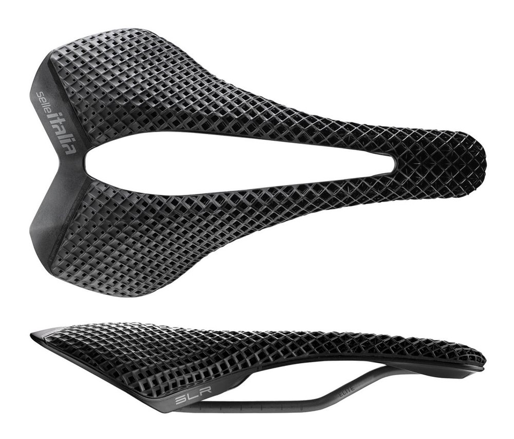 Siodło SELLE ITALIA SLR 3D ELITE L3, Pręty High Strength Steel, Waga 178g (NEW)