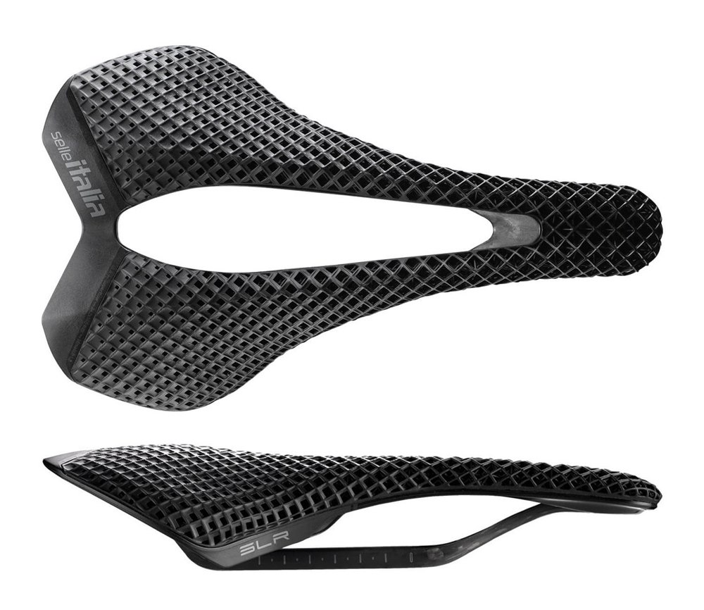 Siodło SELLE ITALIA SLR 3D CARBON L3, Pręty Carbon, Waga 143g (NEW)