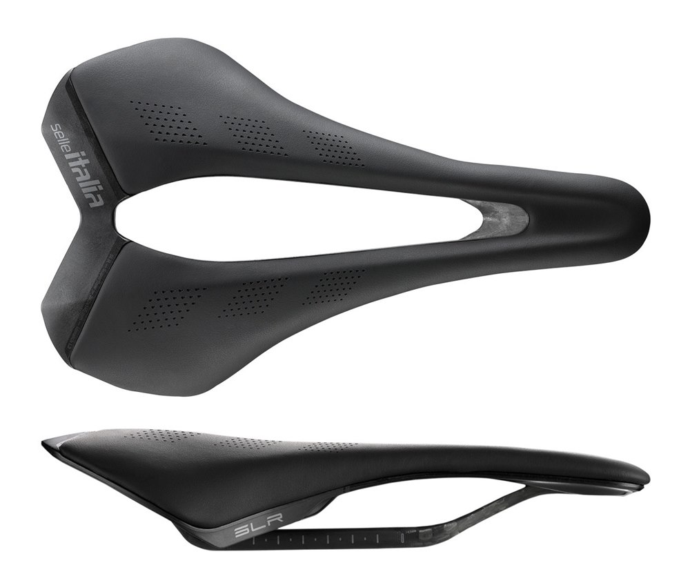 Siodło SELLE ITALIA SLR CARBON L3, Pręty Carbon, Waga 122g (NEW)