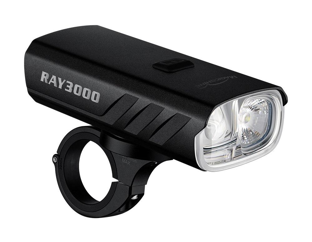 Lampka przednia gravel MAGICSHINE RAY 3000, 3000 lumenów (NEW) - rove.pl