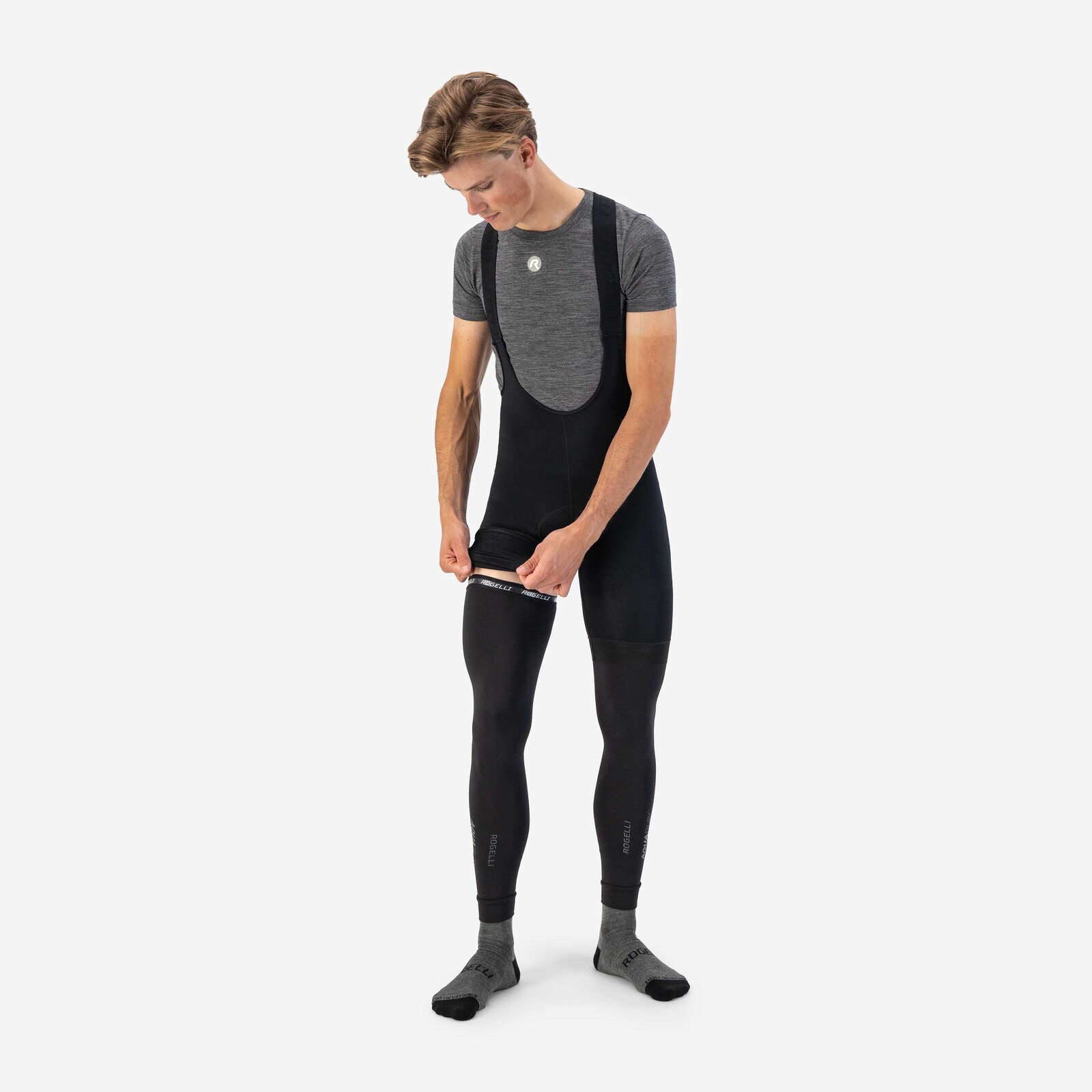 Rogelli nogawki AQUABLOC czarne XL/2XL