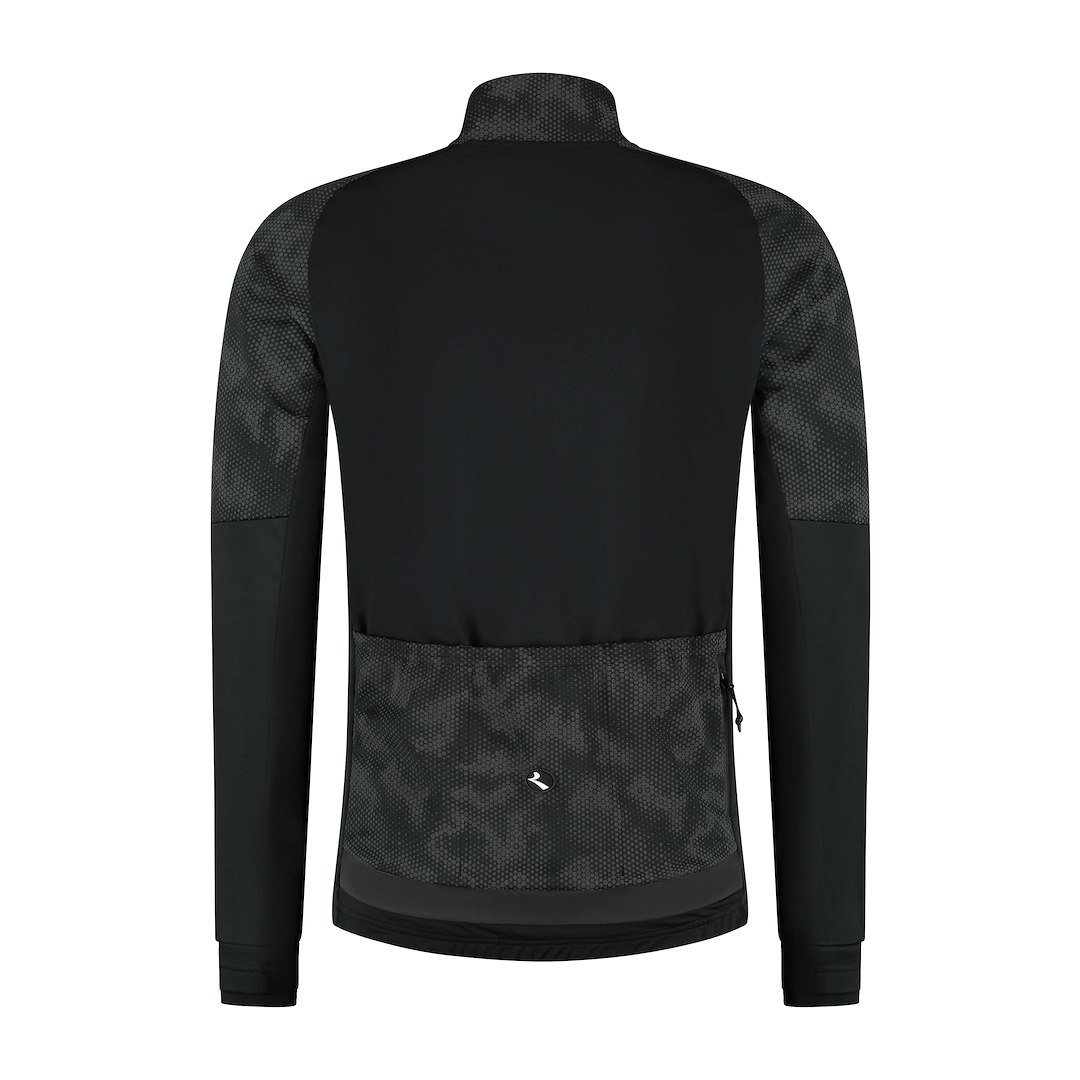 Rogelli bluza ESSENTIAL HI VIS II czarna XL - rove.pl