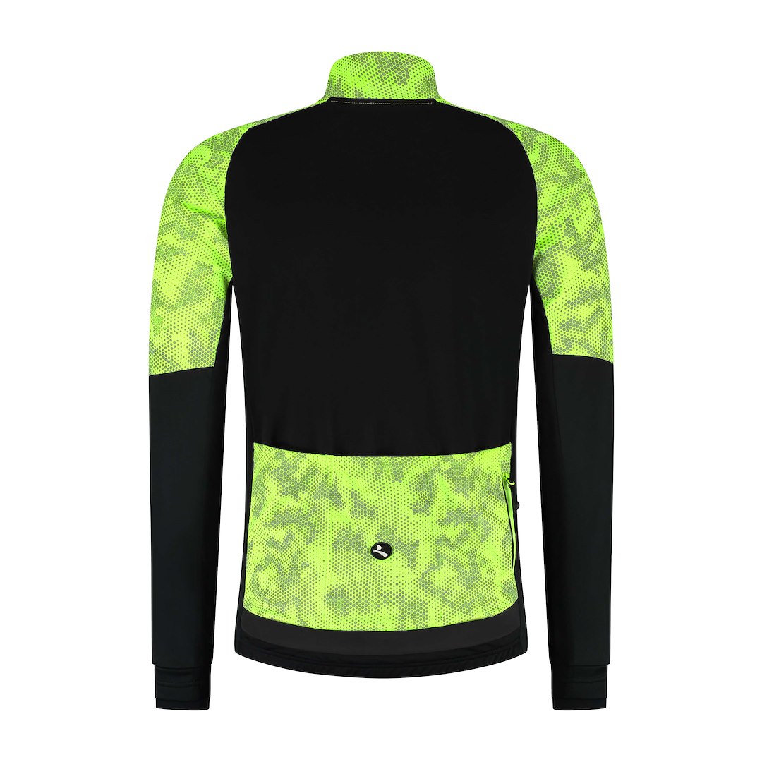 Rogelli bluza ESSENTIAL HI VIS II czarno żółta L - rove.pl