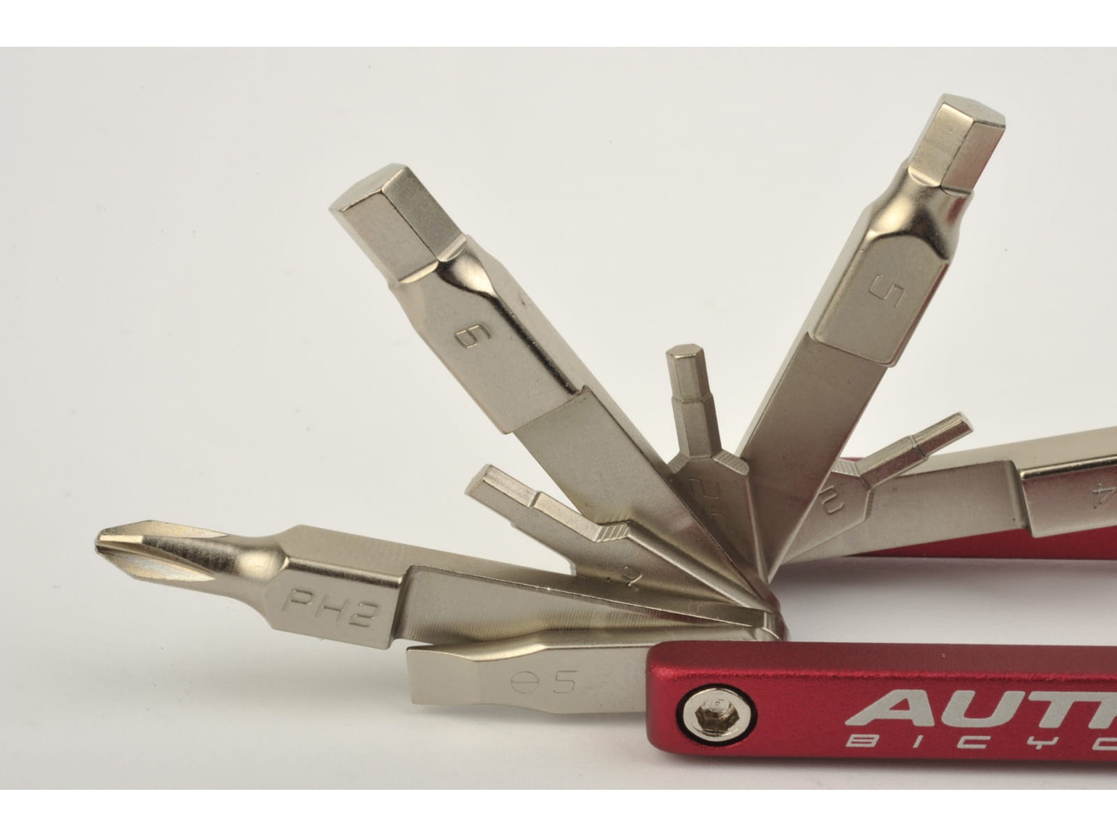 Klucze zestaw AUTHOR EXPERT 19 czerwono-srebrne