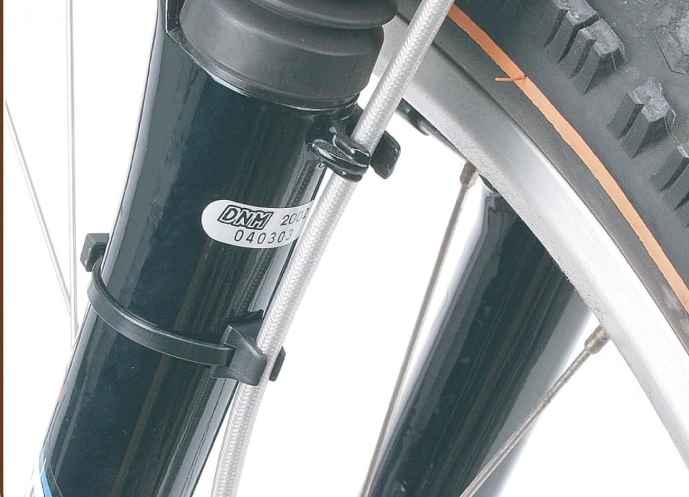 Uchwyt Gripper II do mocowania przewodu hydr. / pancerza na plastikowej obejmie, 2 szt.