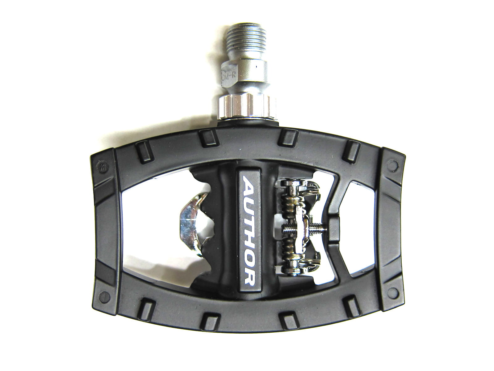 Pedały zatrz.1-stronne AUTHOR A-Sport 35 czarno-srebrne