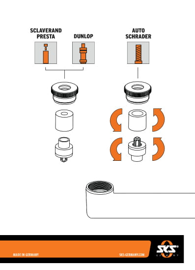 Pompka ROOKIE XL BLACK 2012 (revers)