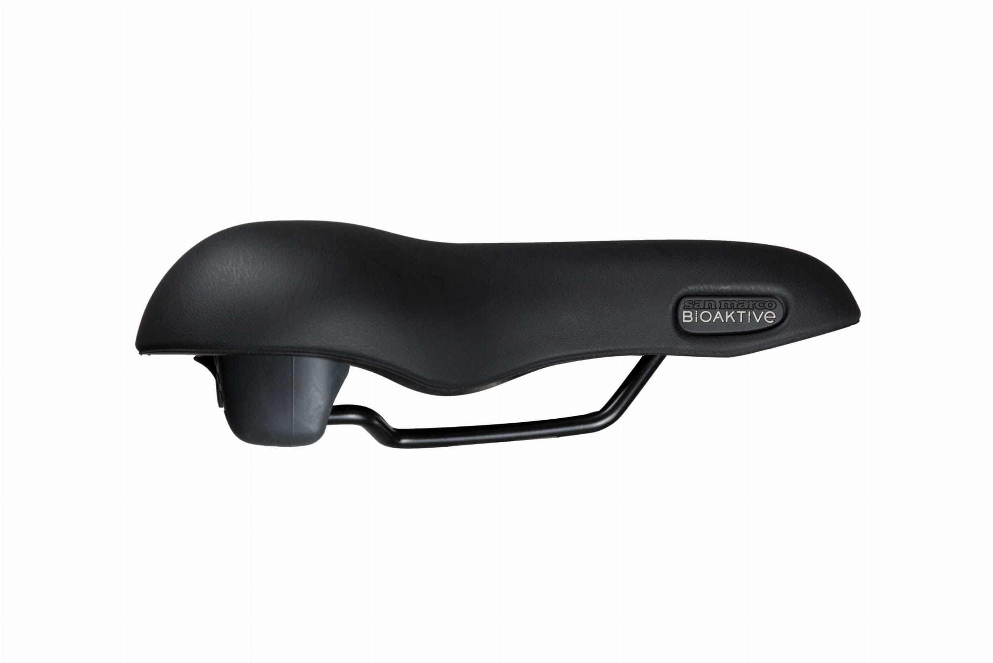 Siodełko BIOFOAM TREKKING LARGE MAN 30-60° czarne matowe + elastomer