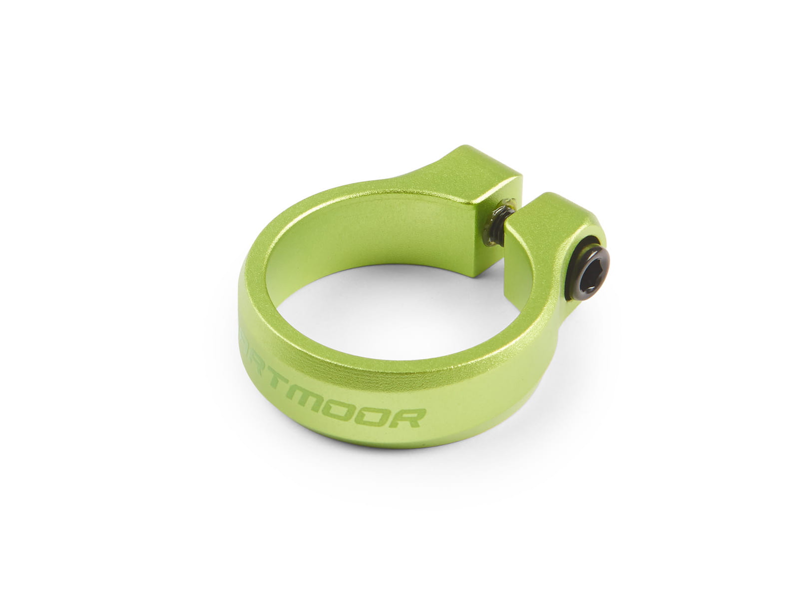 Obejma podsiodłowa Loop Bolt śred. 31,8mm, z śrubą, zielona anodowana