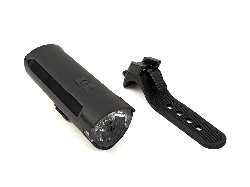 Lampa przednia AUTHOR ZOOM 150lm czarna