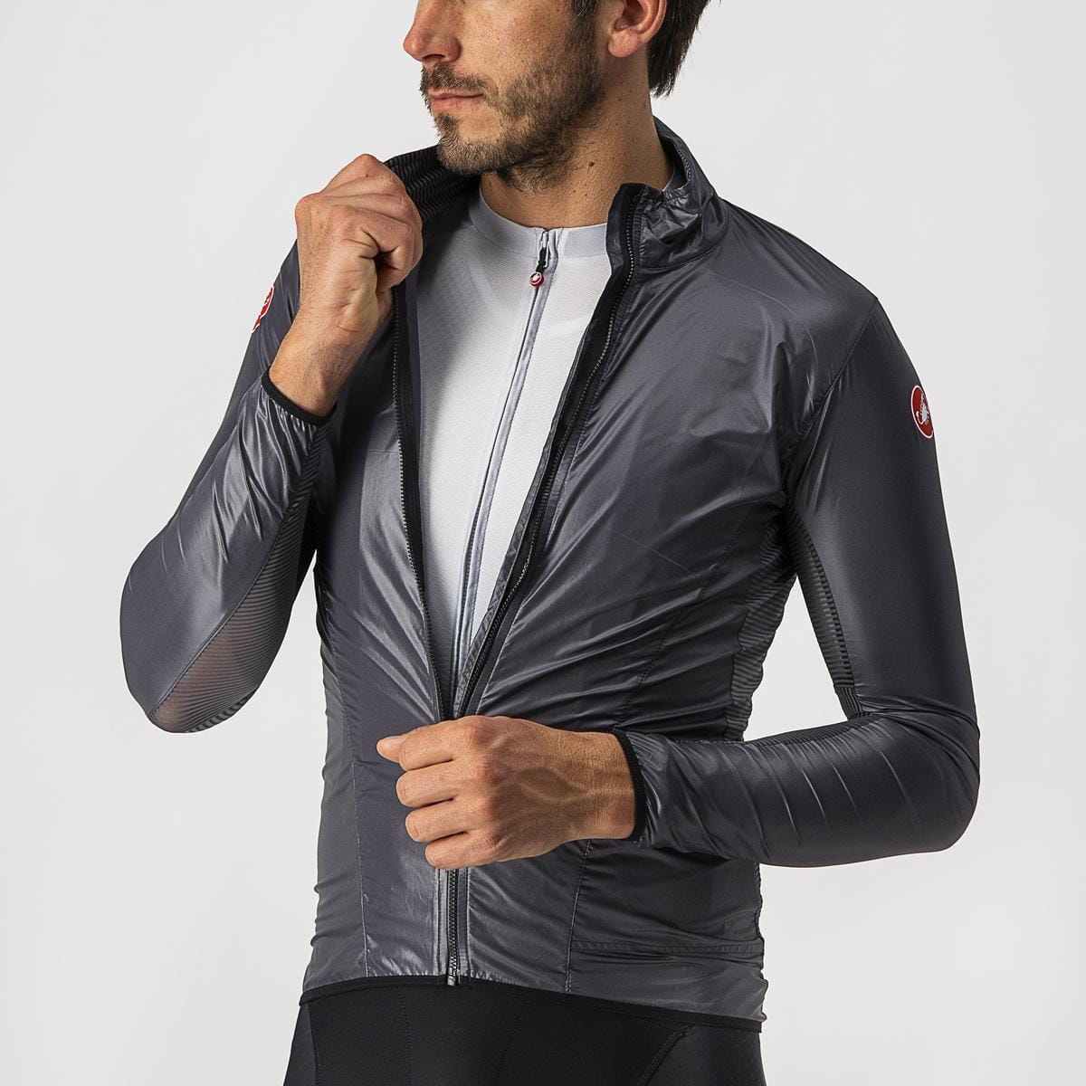 Kurtka kolarska Aria Shell, dark gray, rozmiar XXXL