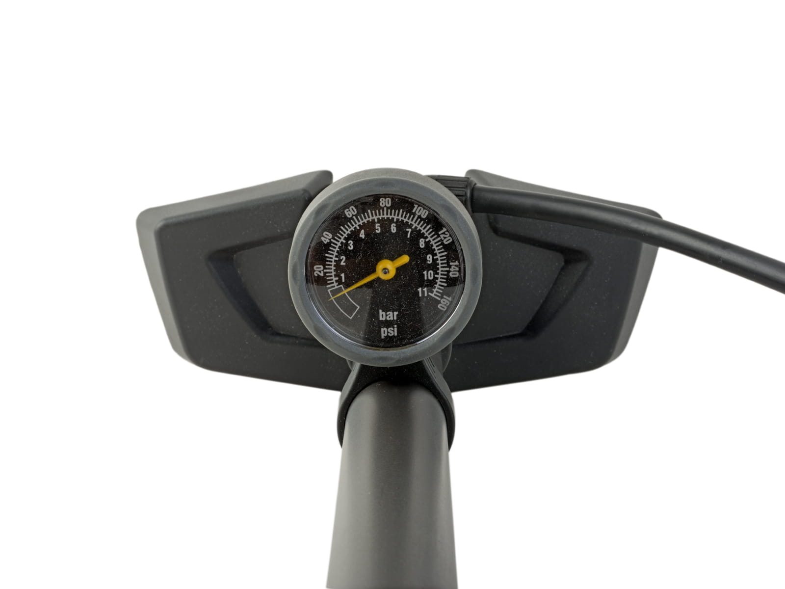 Pompka AUTHOR AIR TURBO ECO stal/kompozyt czarno-szara