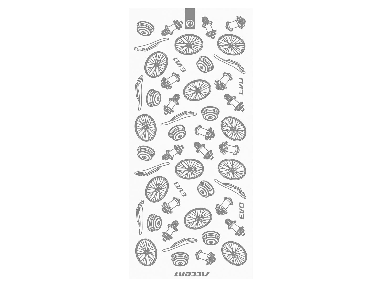 Komin EVO, biały, UNI