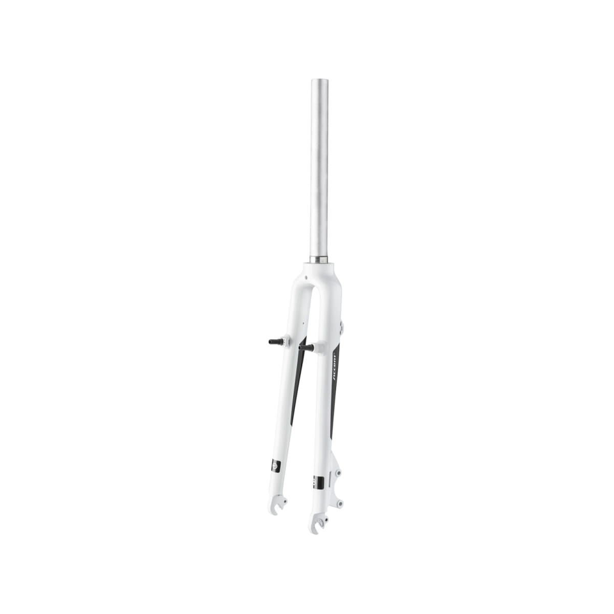 Widelec przełajowy CX-ONE 1-1/8", aluminium, disc/v-brake, biały