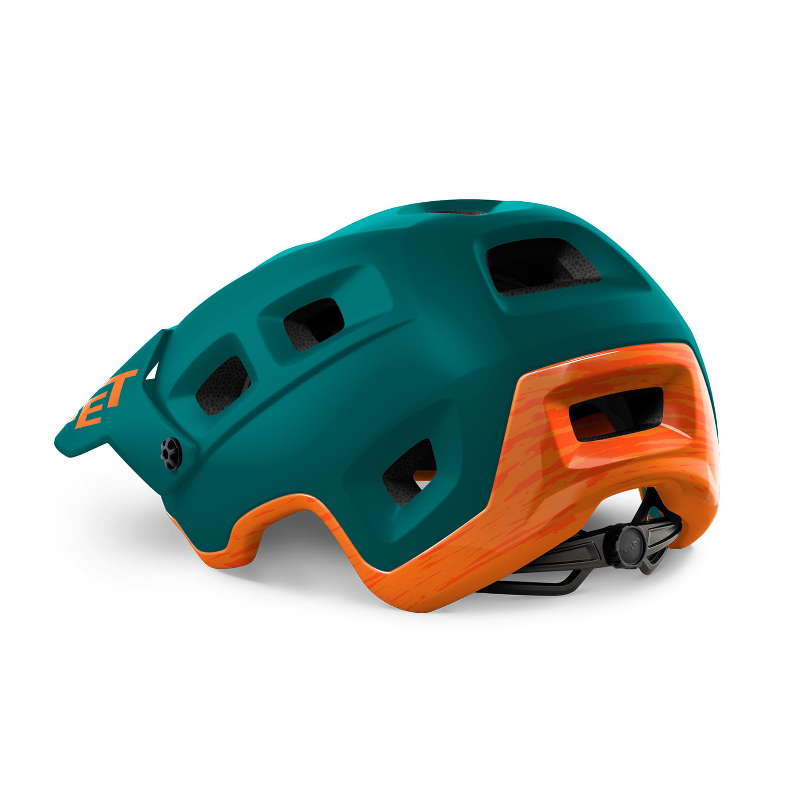 Kask TERRANOVA L zielono-pomarańczowy