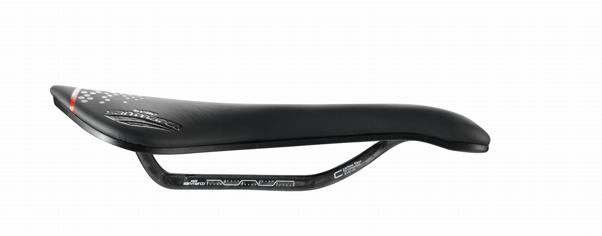 Siodełko ASPIDE SHORT CARBON FX NARROW OPEN czarne