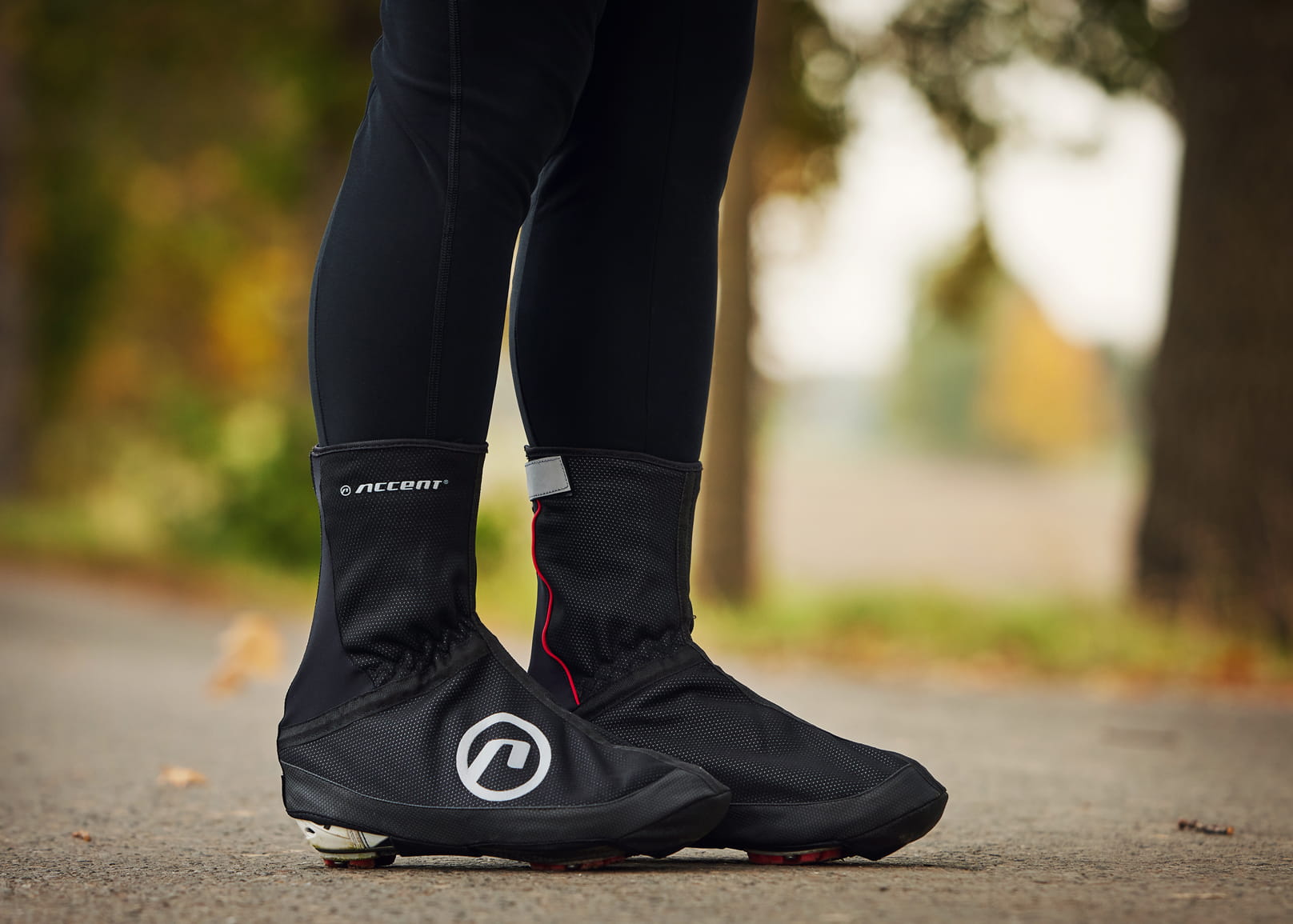 Pokrowce na buty Windstar, membrana, czarne, rozmiar M - metka L/XL (42-44)