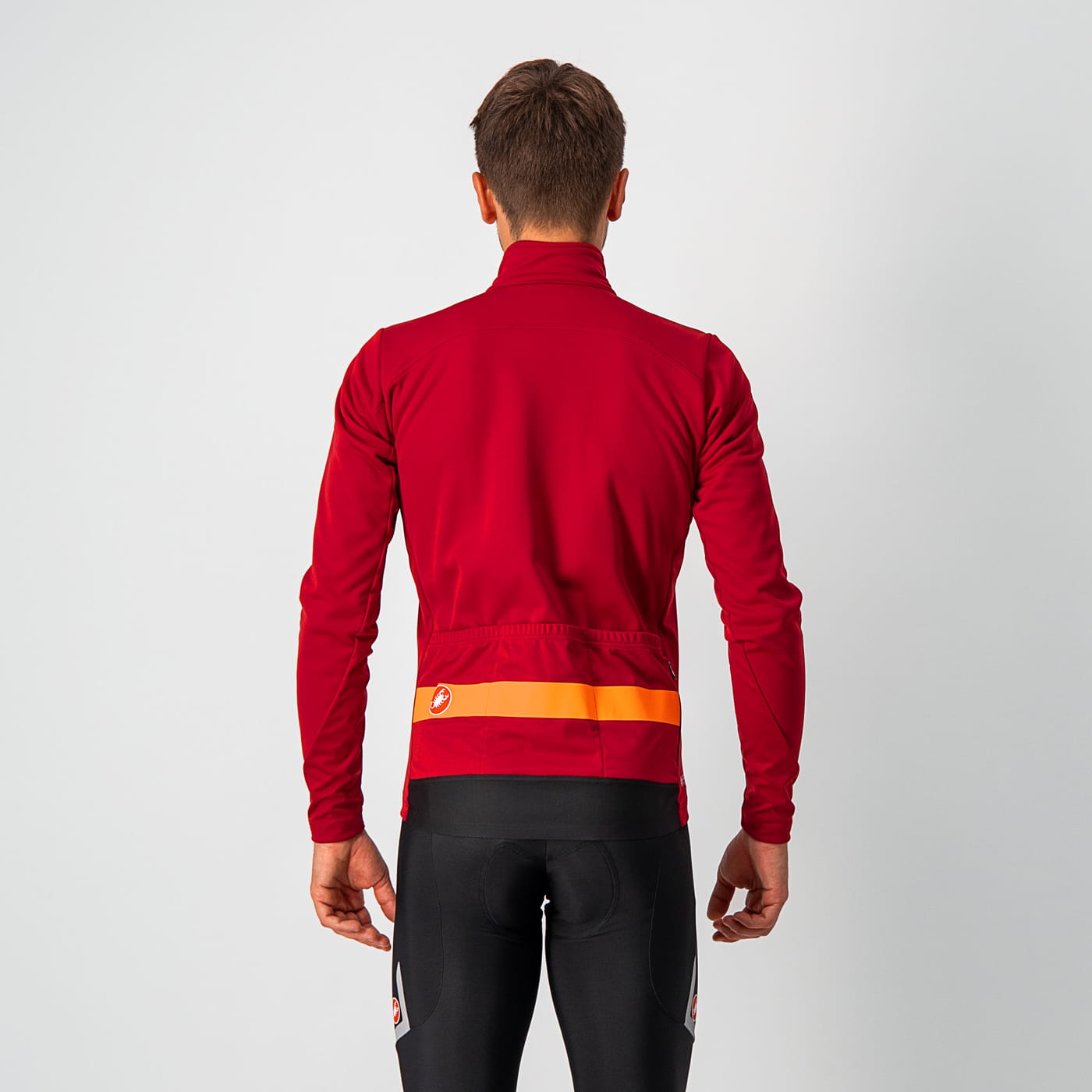 Kurtka kolarska Raddoppia 3, fiery red, rozmiar XXL