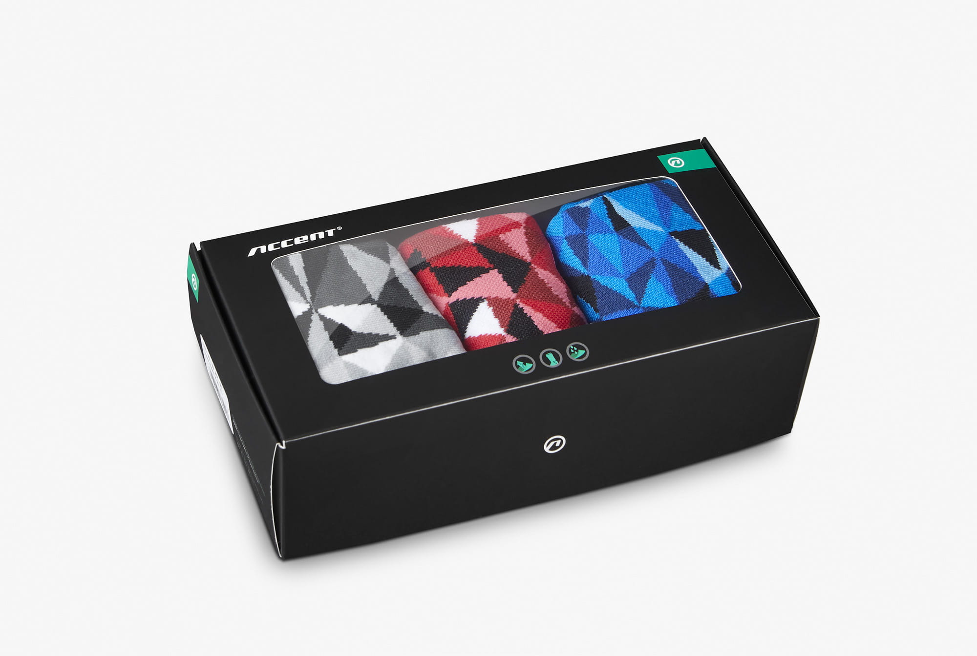 Zestaw skarpetek kolarskich Freak, L (42-44)