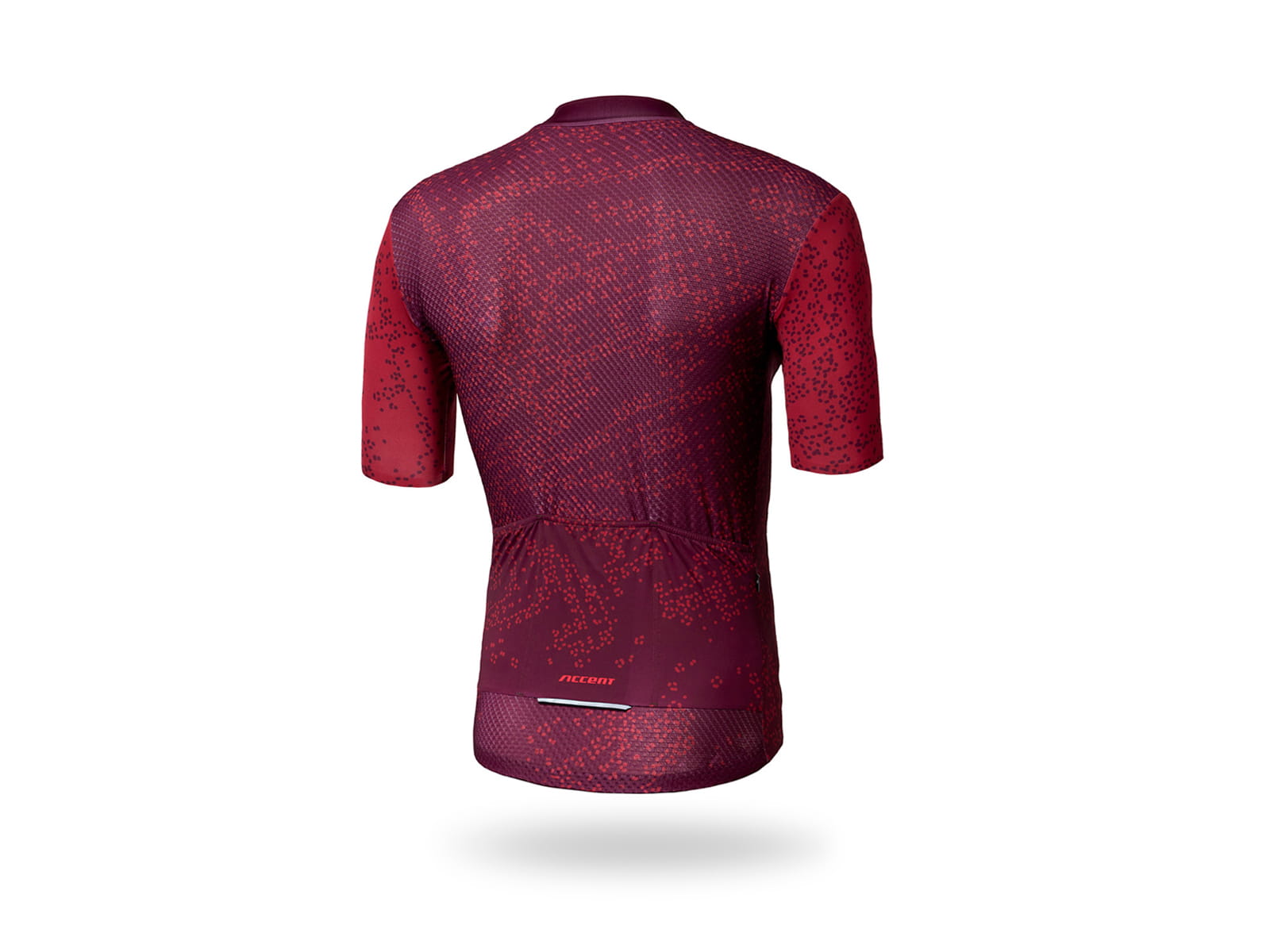 Koszulka kolarska Freak, bordowa, XL