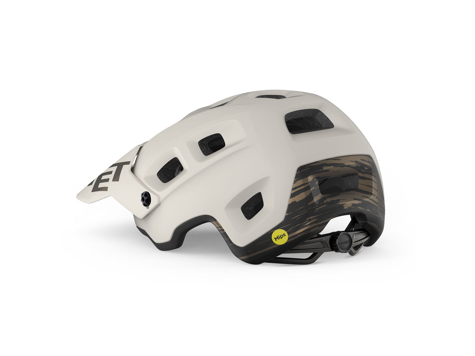 Kask TERRANOVA MIPS L biało-brązowy